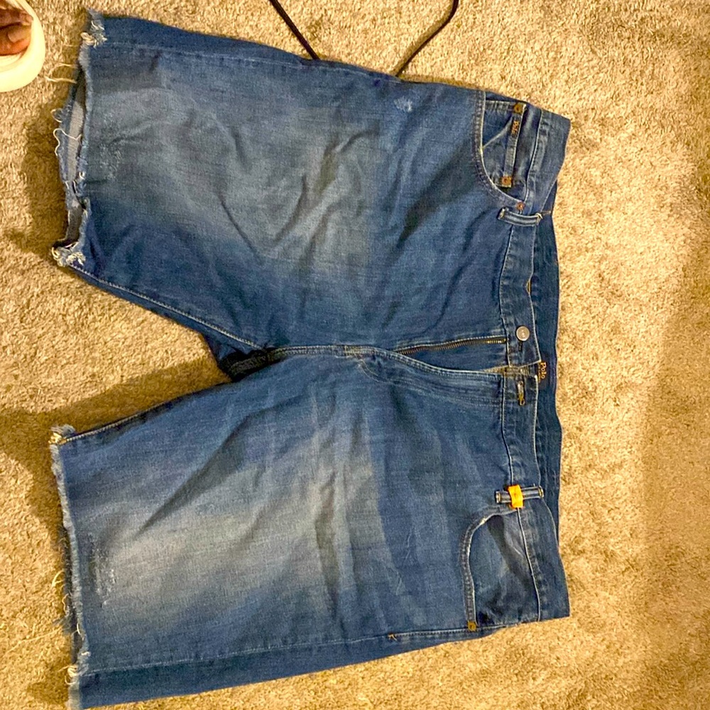 Polo Jean Shorts